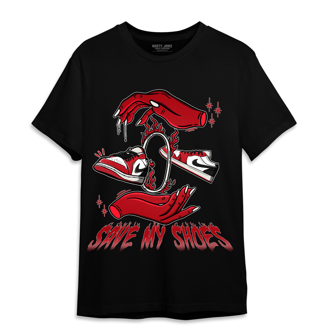 Low OG Trophy Room 1s T Shirt Match Save My Shoes - NastyJamz
