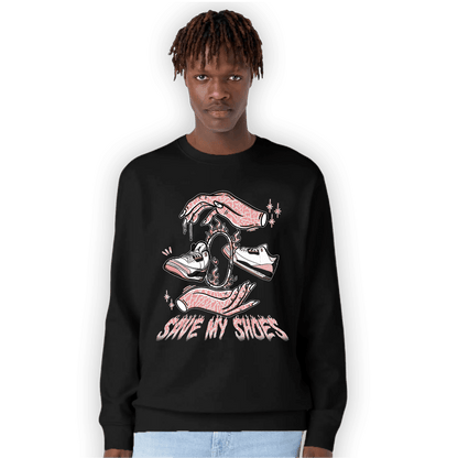 Red Stardust 3s Sweatshirt Match Save My Shoes - NastyJamz