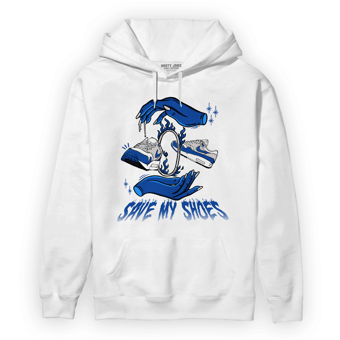 Air Max 1 86 Royal Hoodie Match Save My Shoes - NastyJamz