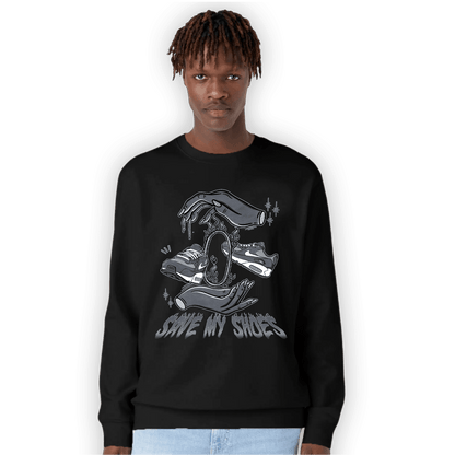 Air Max 90 Iron Grey Sweatshirt Match Save My Shoes - NastyJamz