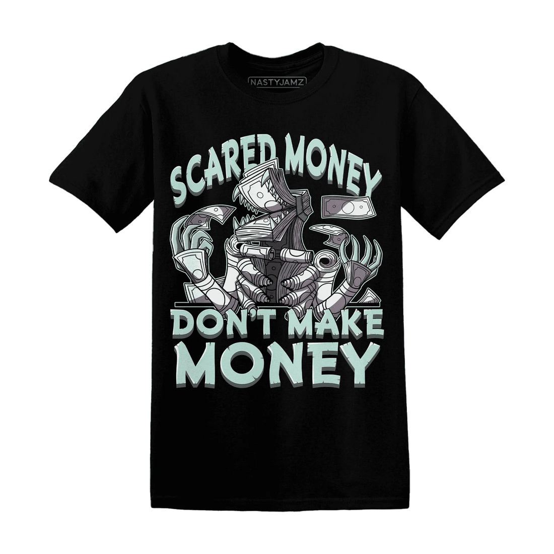 NastyJamz-AF-1-Low-Jade-Ice-White-T-Shirt-Match-Scared-Money