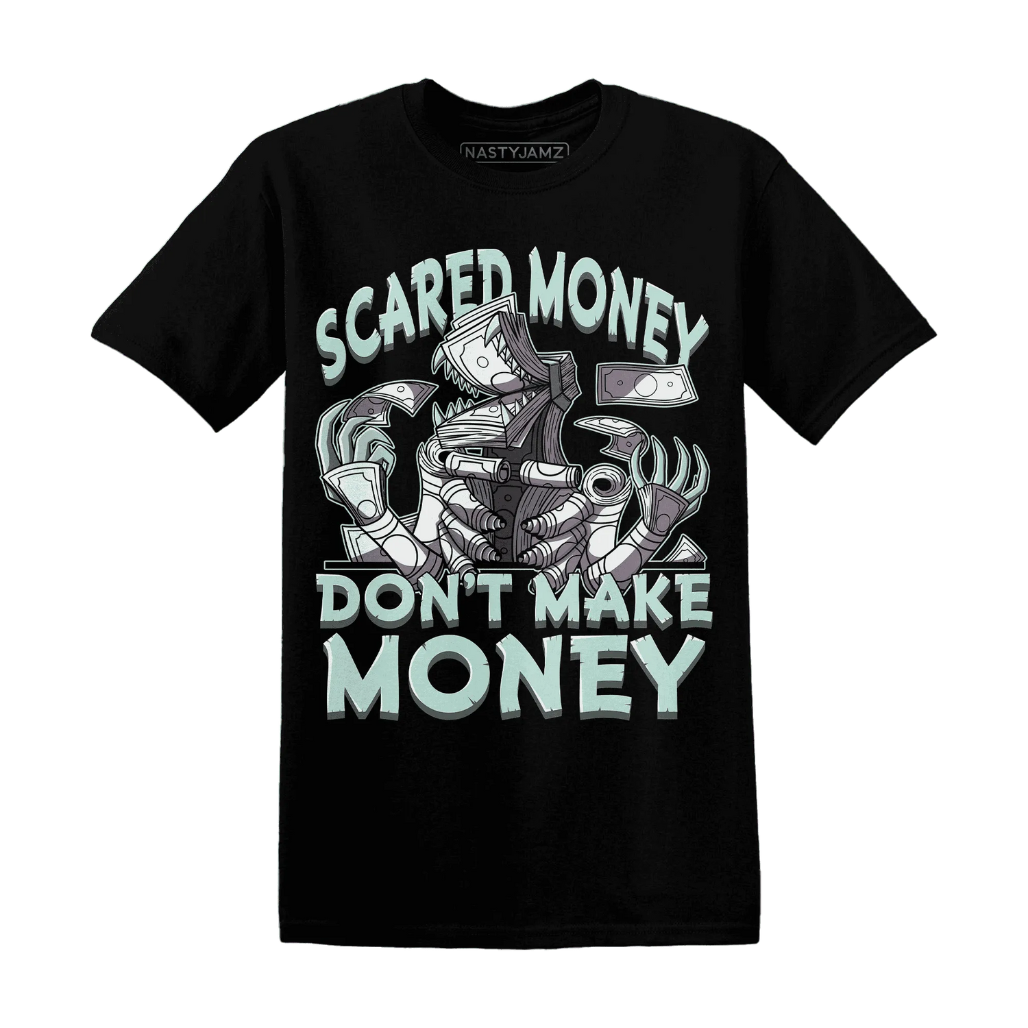 NastyJamz-AF-1-Low-Jade-Ice-White-T-Shirt-Match-Scared-Money