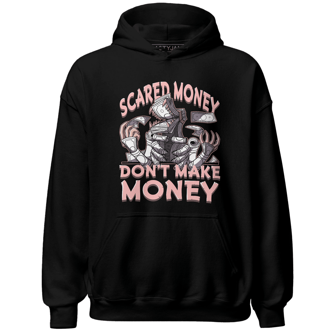 Low Legend Pink 11s Hoodie Match Scared Money - NastyJamz