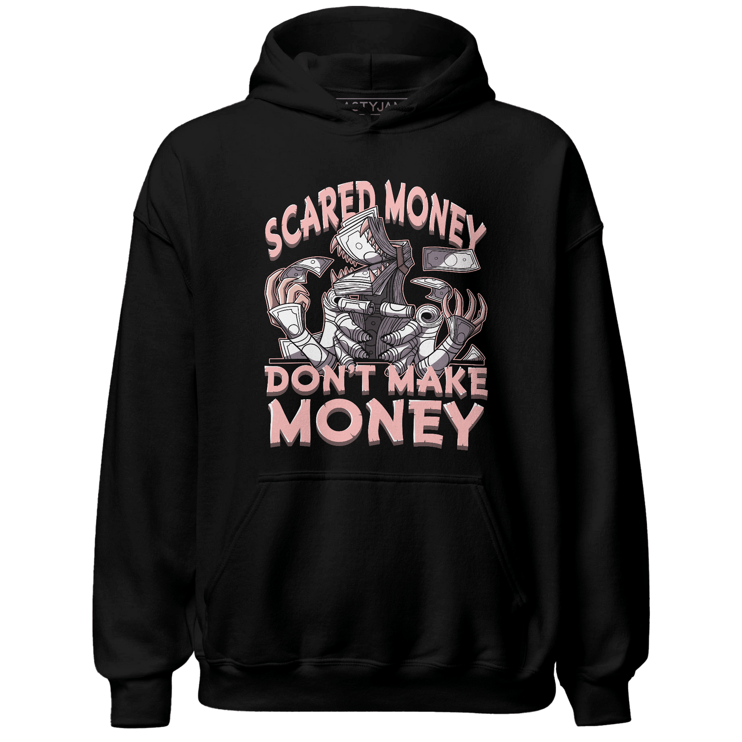 Low Legend Pink 11s Hoodie Match Scared Money - NastyJamz