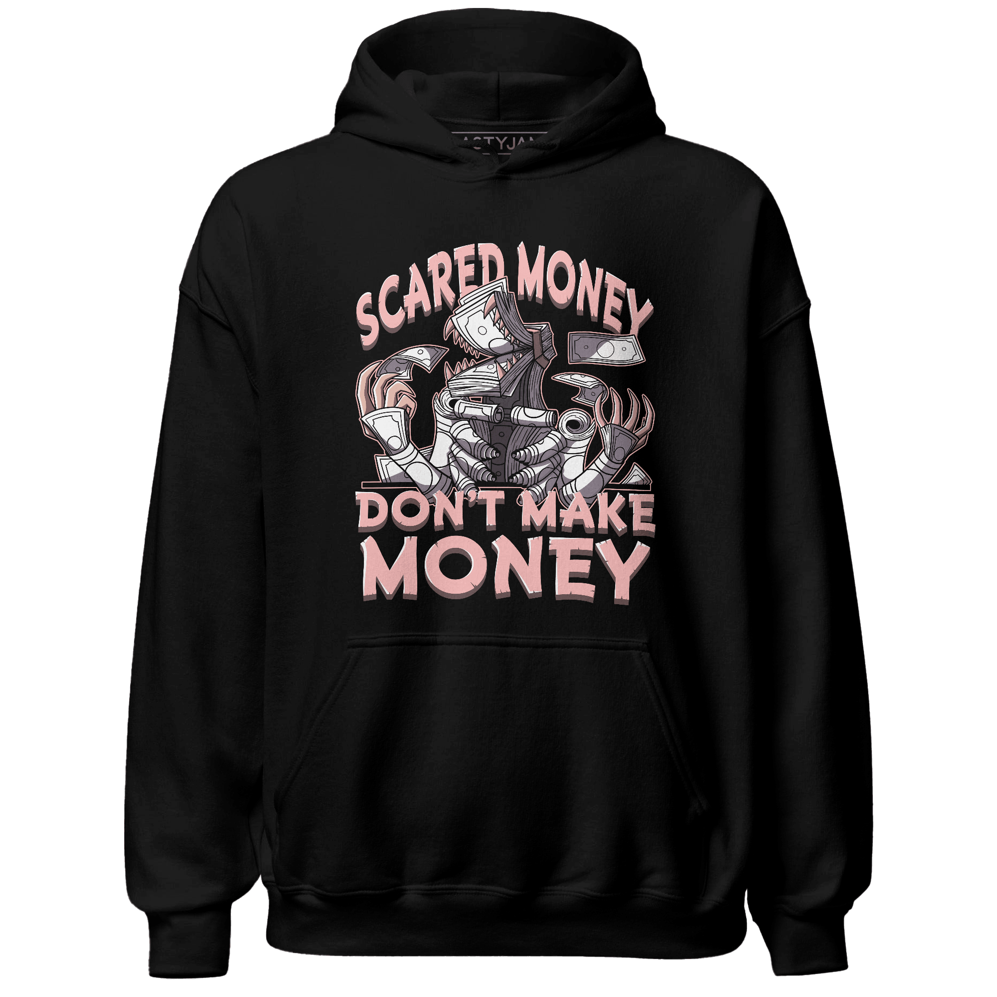 Low Legend Pink 11s Hoodie Match Scared Money - NastyJamz