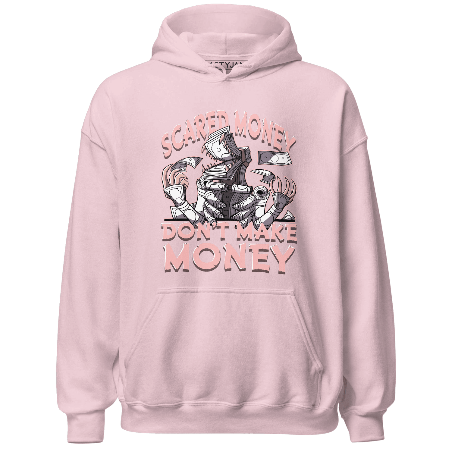 Low Legend Pink 11s Hoodie Match Scared Money - NastyJamz