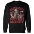 Dune Red 13s Sweatshirt Match Scared Money - NastyJamz