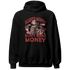 Dune Red 13s Hoodie Match Scared Money - NastyJamz