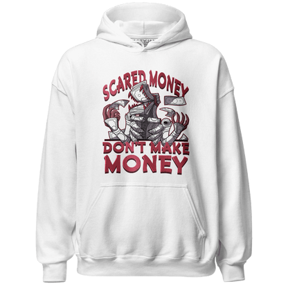 High 85 Metallic Burgundy 1s Hoodie Match Scared Money - NastyJamz