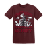 High White Team Red 1s T Shirt Scared Money - NastyJamz