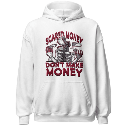 High White Team Red 1s Hoodie Match Scared Money - NastyJamz
