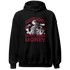 High White Team Red 1s Hoodie Match Scared Money - NastyJamz