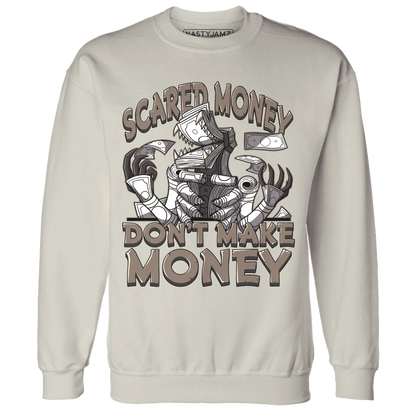 NastyJamz-Low-Mocha-1s-Sweatshirt-Match-Scared-Money