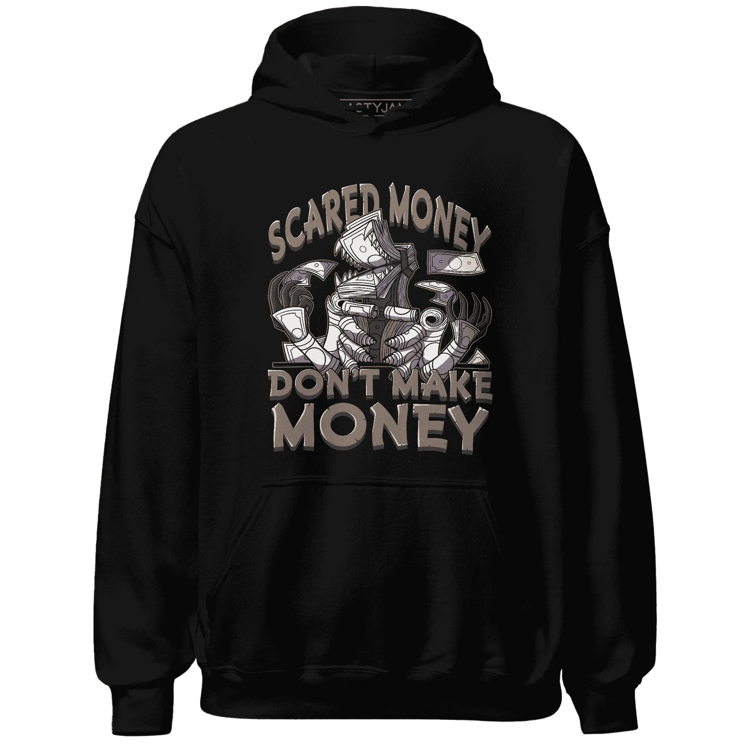 NastyJamz-Low-Mocha-1s-Hoodie-Match-Scared-Money