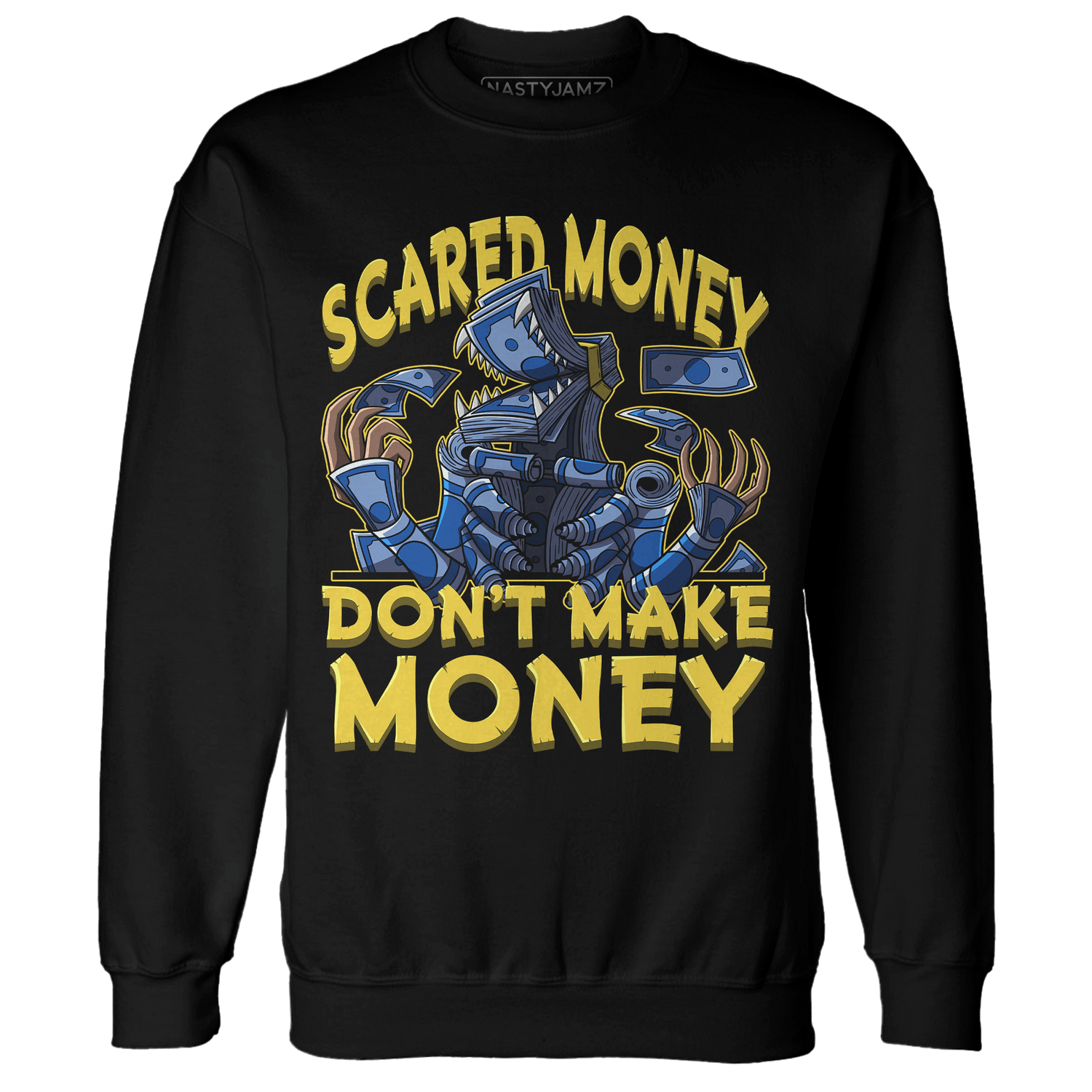Low OG Canary TVSC 1s Sweatshirt Match Scared Money - NastyJamz