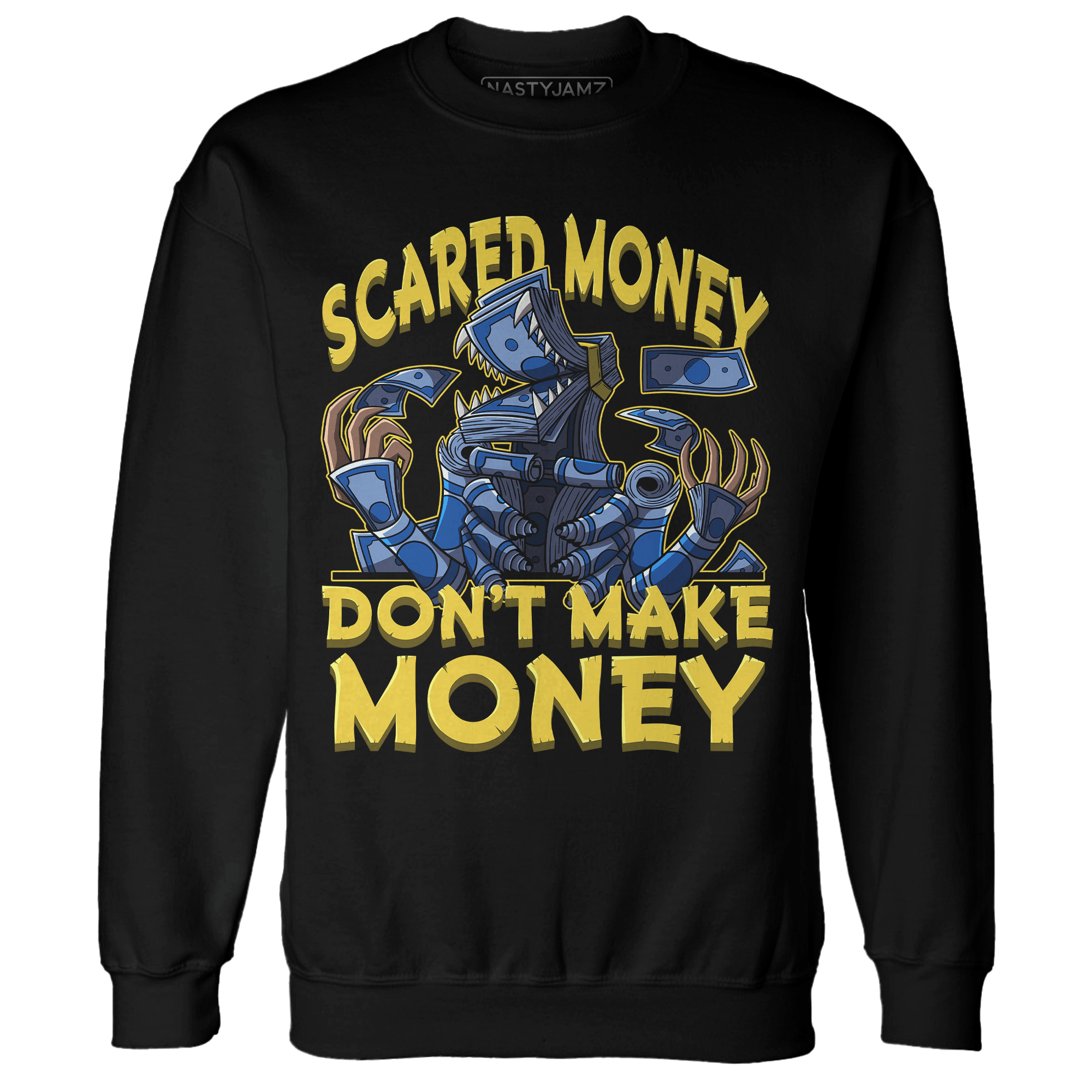 Low OG Canary TVSC 1s Sweatshirt Match Scared Money - NastyJamz