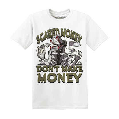 NastyJamz-Medium-Olive-1s-T-Shirt-Match-Scared-Money