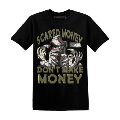 NastyJamz-Medium-Olive-1s-T-Shirt-Match-Scared-Money