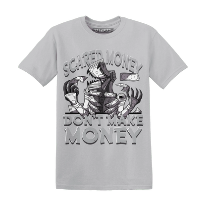 Wolf-Grey-1s-T-Shirt-Match-Scared-Money