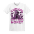GS Hyper Violet 4s T Shirt Scared Money - NastyJamz