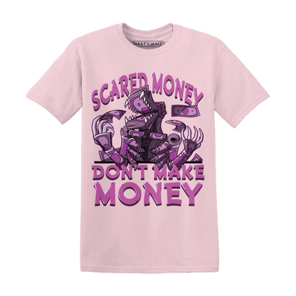 GS Hyper Violet 4s T Shirt Scared Money - NastyJamz