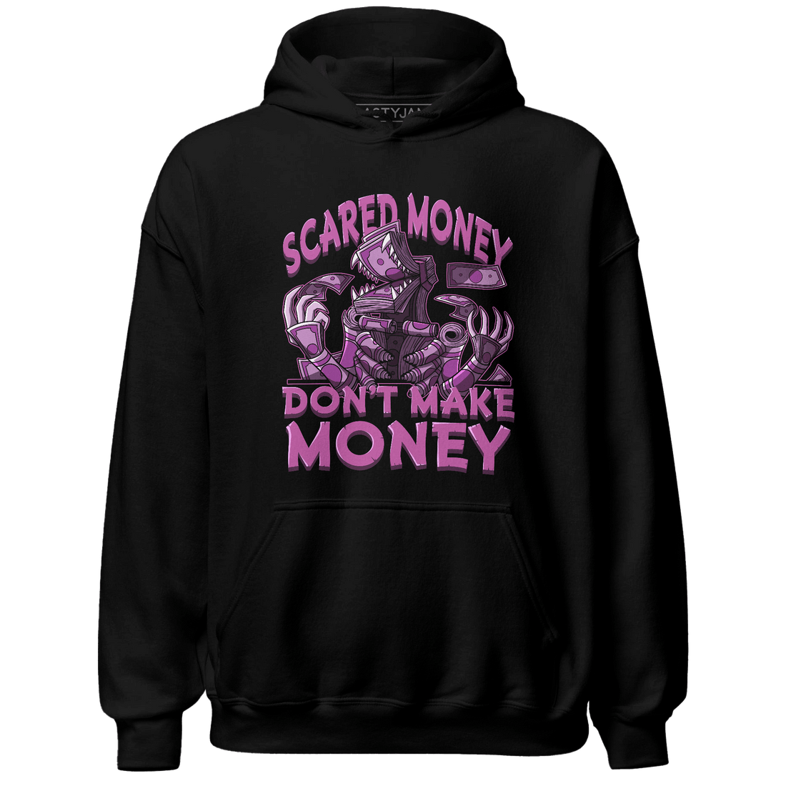 GS Hyper Violet 4s Hoodie Match Scared Money - NastyJamz