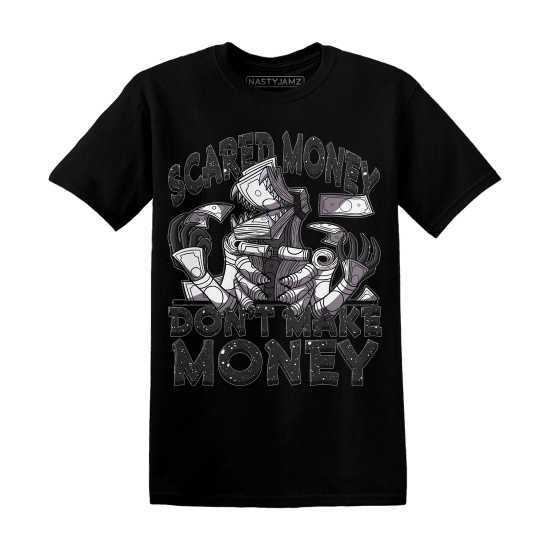 Reverse Oreo 6s T Shirt Match Scared Money - NastyJamz