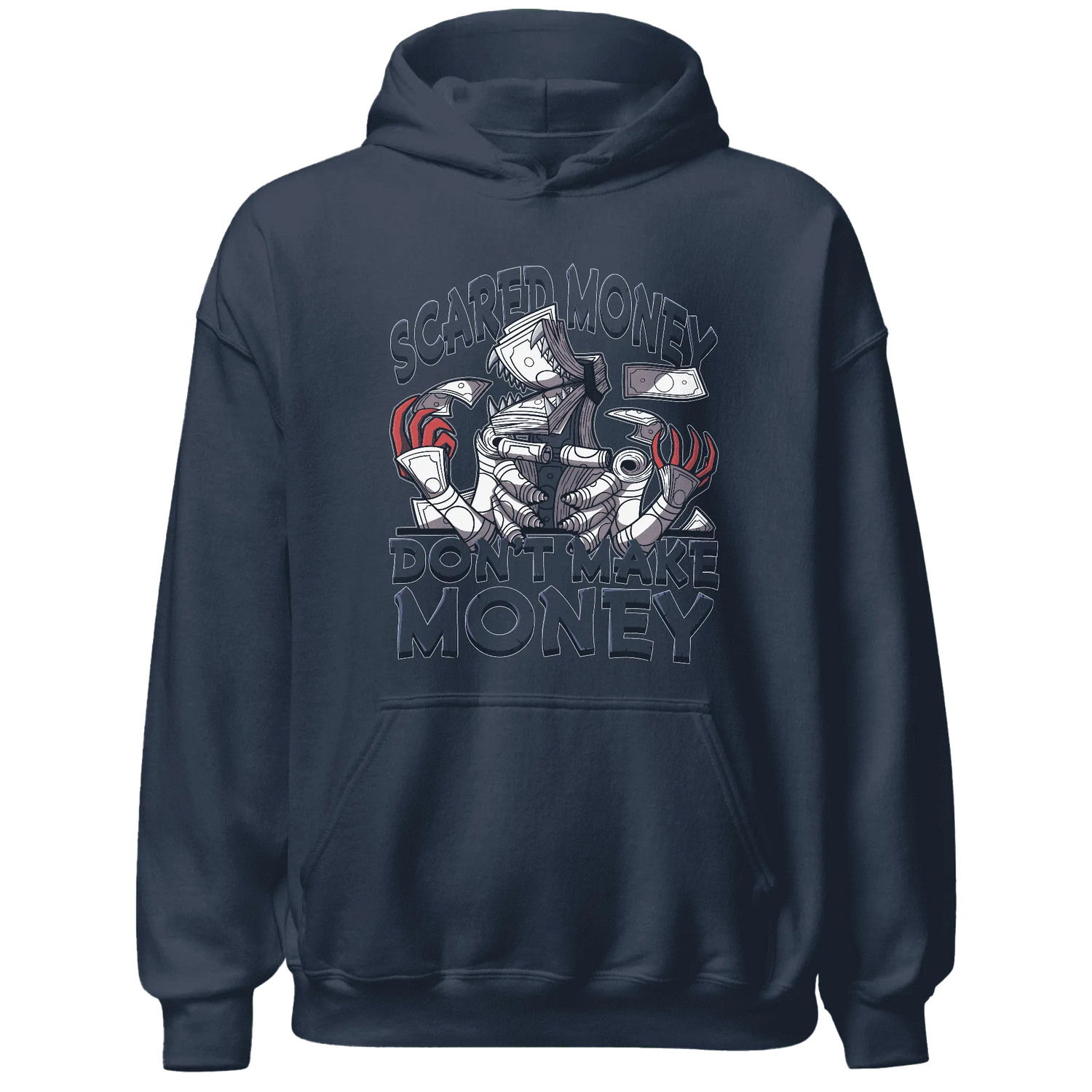 White-Navy-6s-Hoodie-Match-Scared-Money