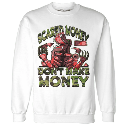 AM-90-Dark-Sage-Solar-Red-NastyJamz-Sweatshirt-Match-Scared-Money
