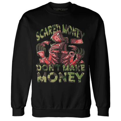 AM-90-Dark-Sage-Solar-Red-NastyJamz-Sweatshirt-Match-Scared-Money