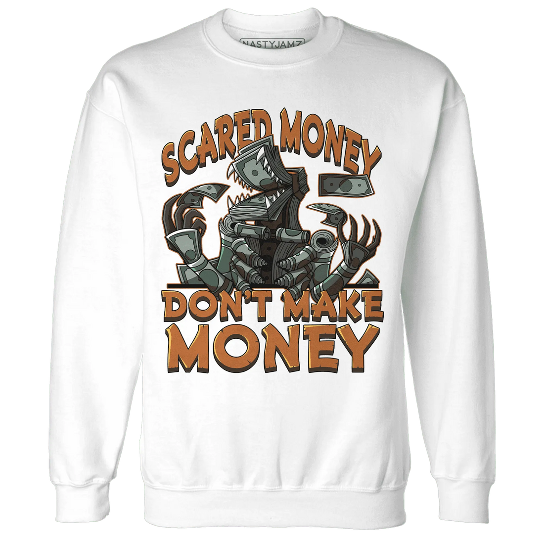 Dunk-Low-Ceramic-NastyJamz-Sweatshirt-Match-Scared-Money