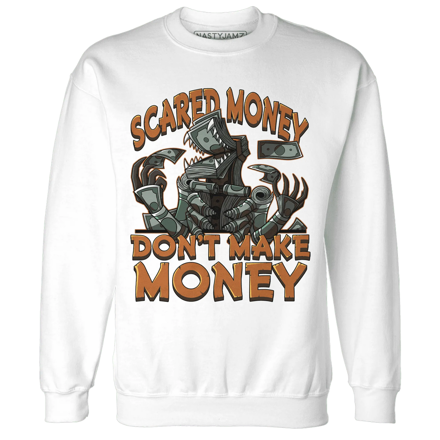 Dunk-Low-Ceramic-NastyJamz-Sweatshirt-Match-Scared-Money