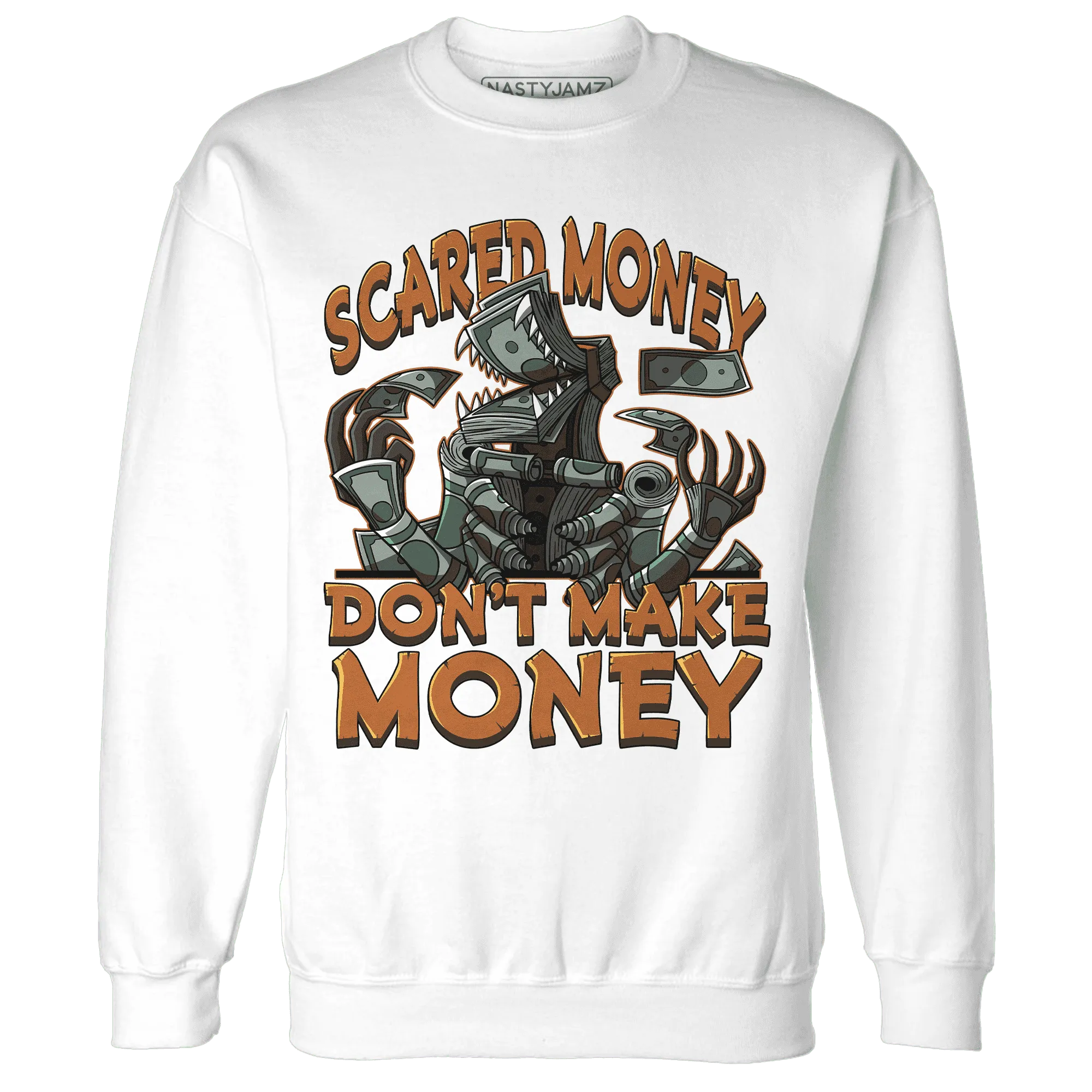 Dunk-Low-Ceramic-NastyJamz-Sweatshirt-Match-Scared-Money