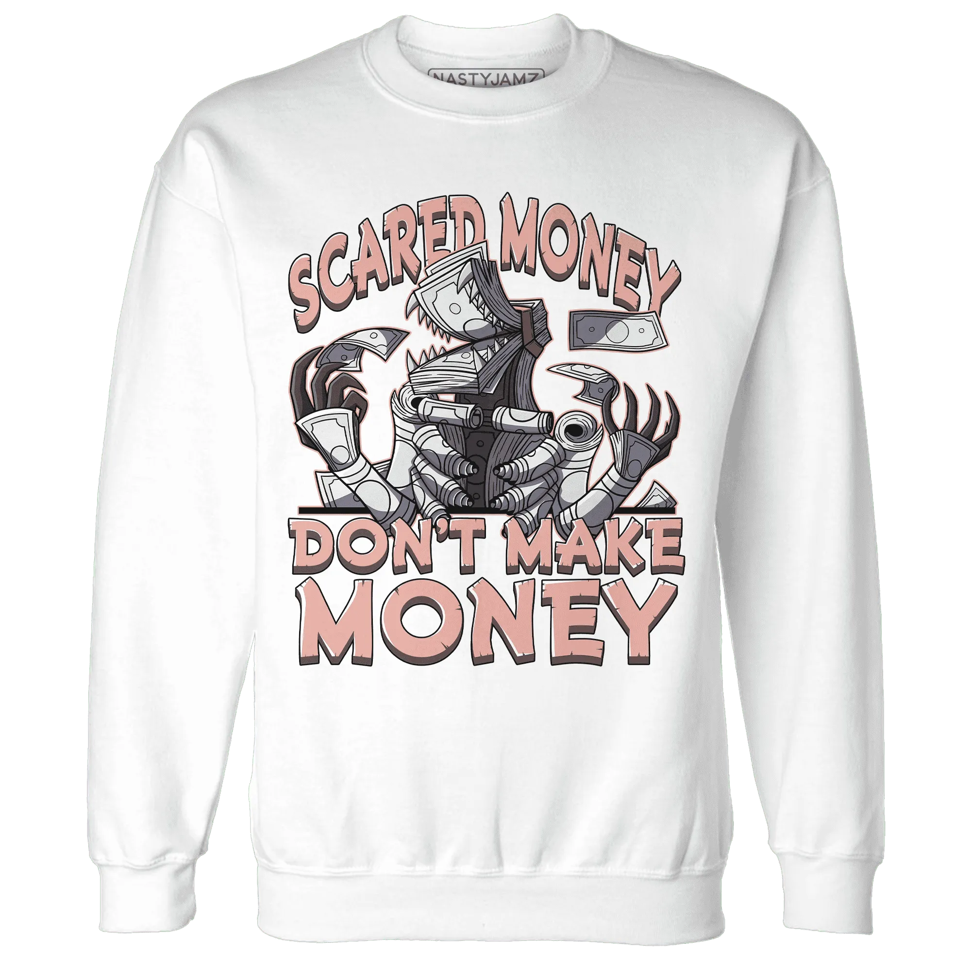 Dunk-Low-Glacier-Blue-Arctic-Orange-NastyJamz-Sweatshirt-Match-Scared-Money