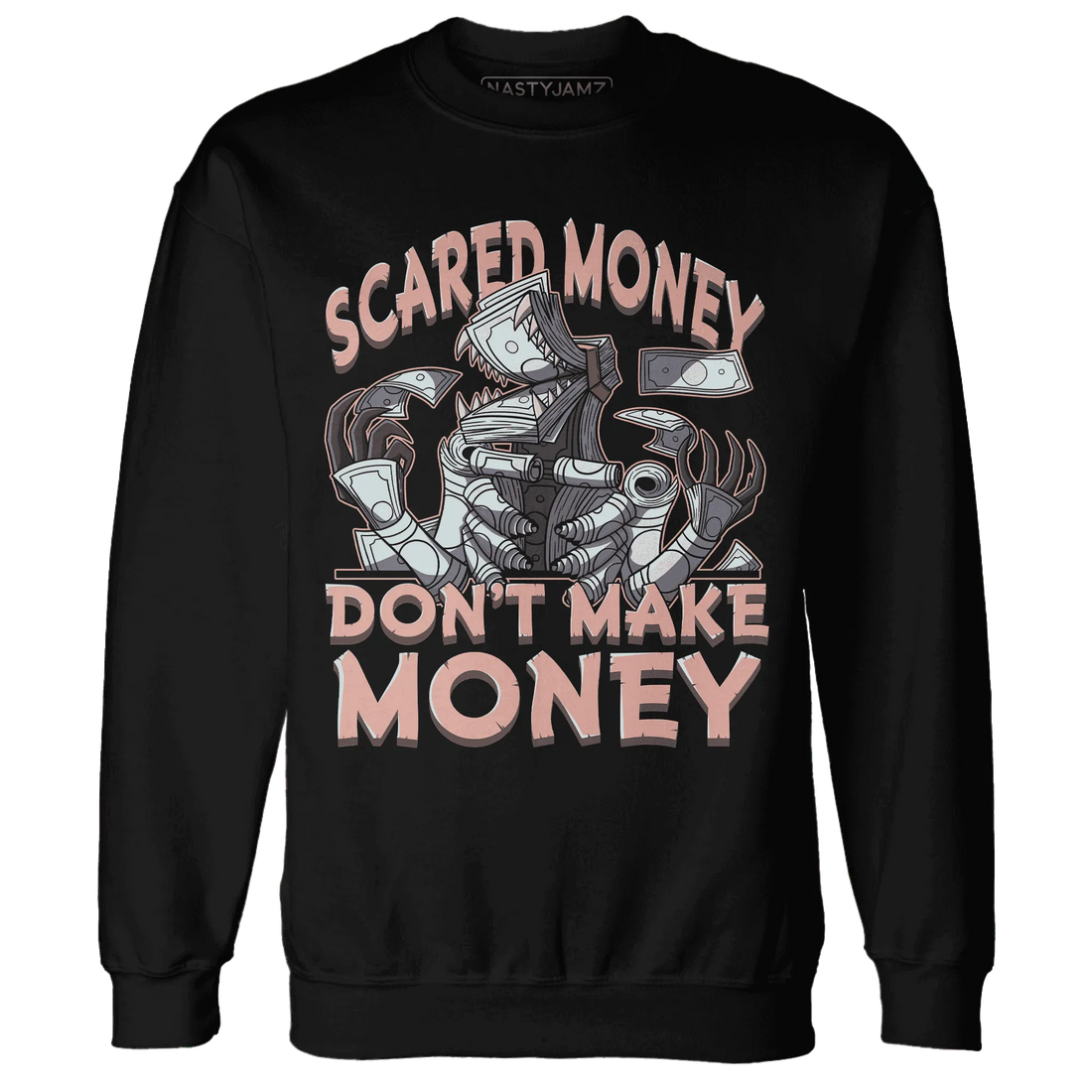 Dunk-Low-Glacier-Blue-Arctic-Orange-NastyJamz-Sweatshirt-Match-Scared-Money