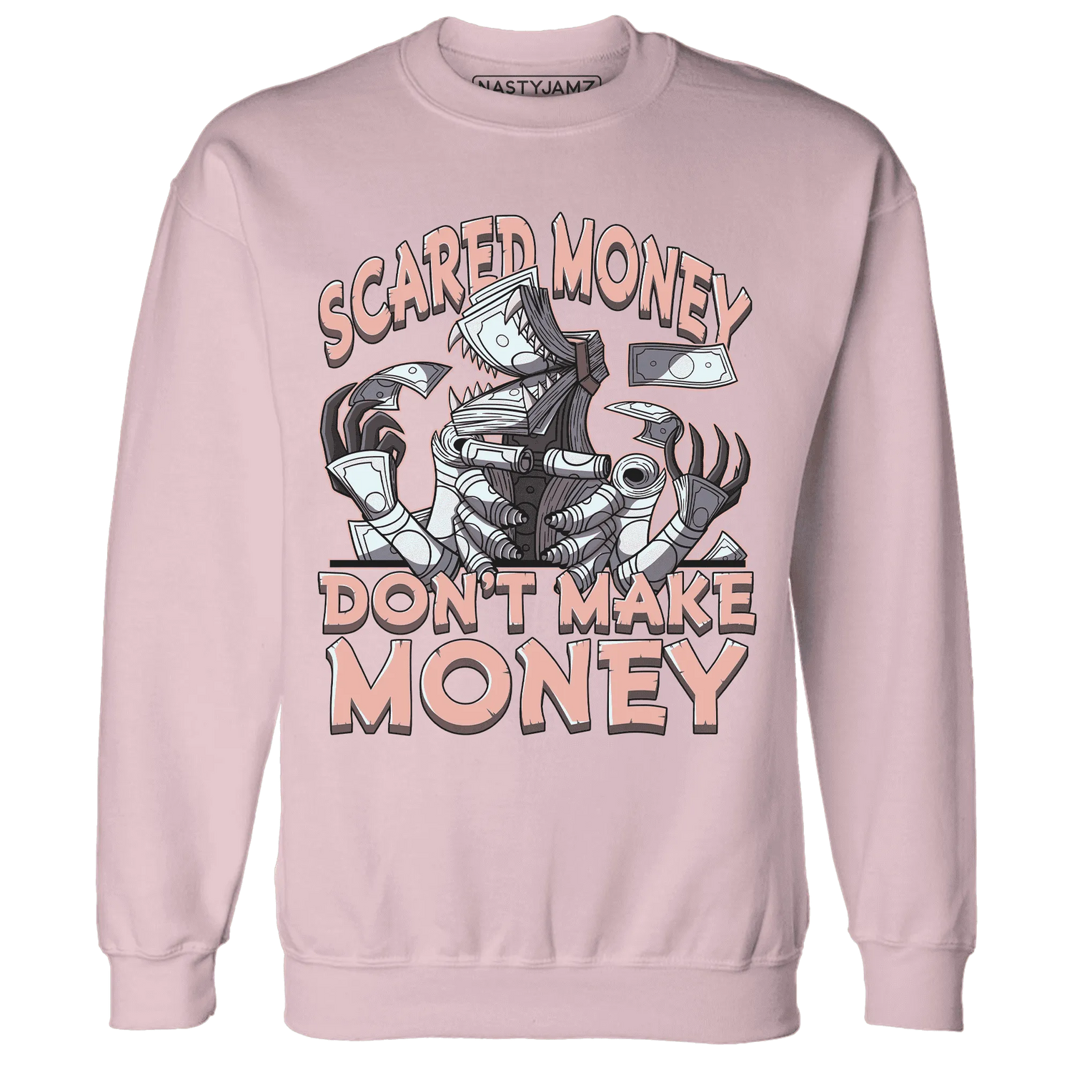 Dunk-Low-Glacier-Blue-Arctic-Orange-NastyJamz-Sweatshirt-Match-Scared-Money