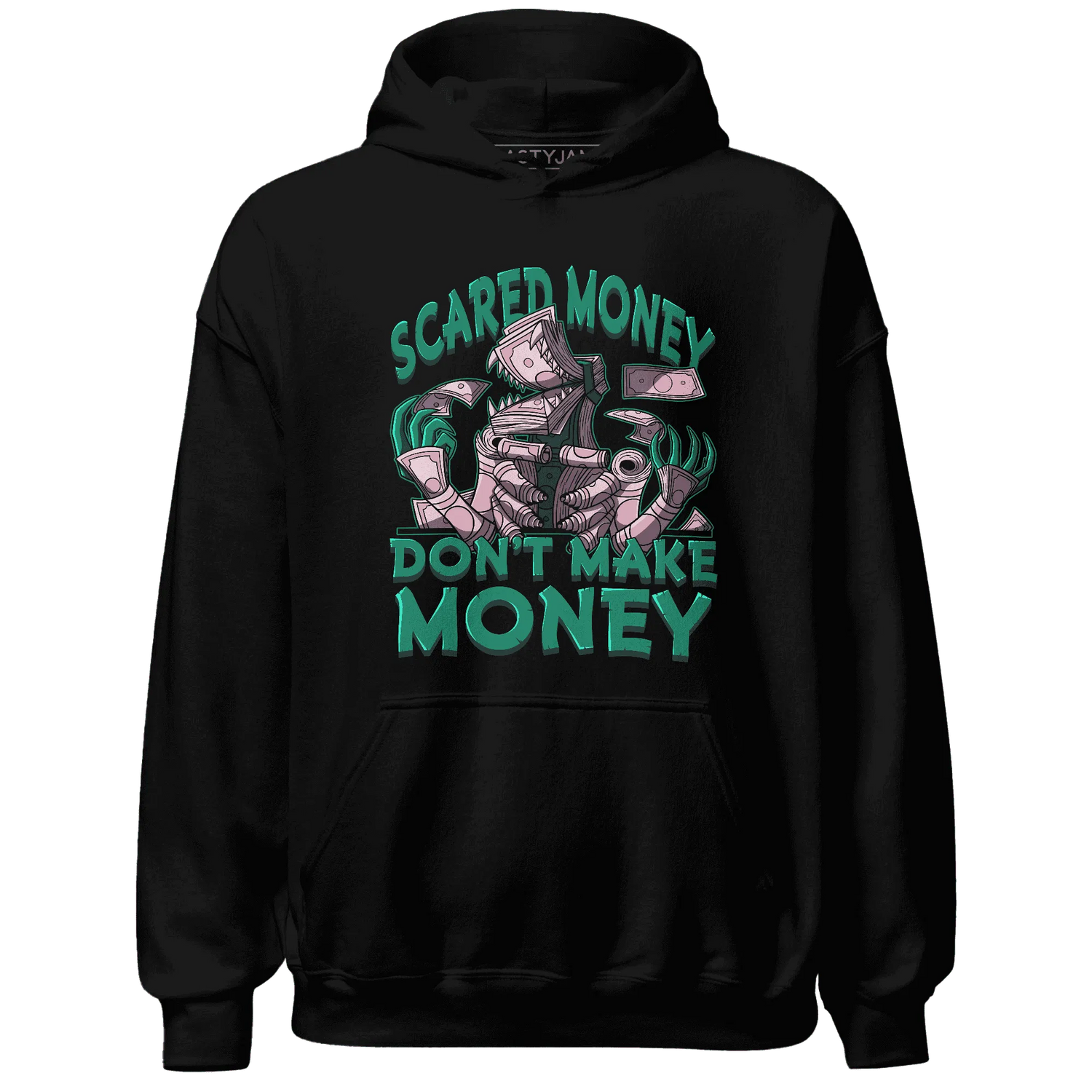 NastyJamz-Dunk-Pink-Malachite-Medium-Soft-Low-Sail-Hoodie-Match-Scared-Money