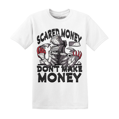 Jumman Jack University Red T Shirt Scared Money - NastyJamz