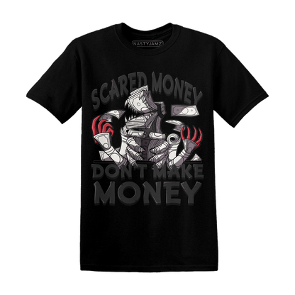 Jumman Jack University Red T Shirt Scared Money - NastyJamz