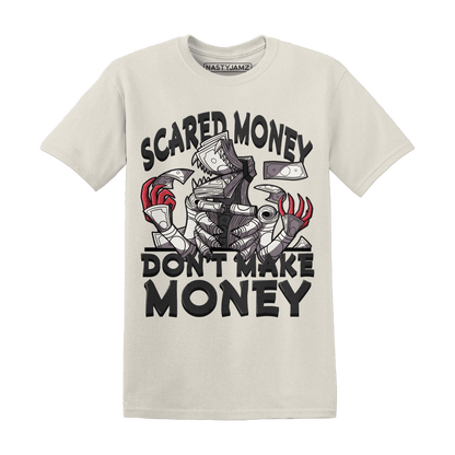 Jumman Jack University Red T Shirt Scared Money - NastyJamz