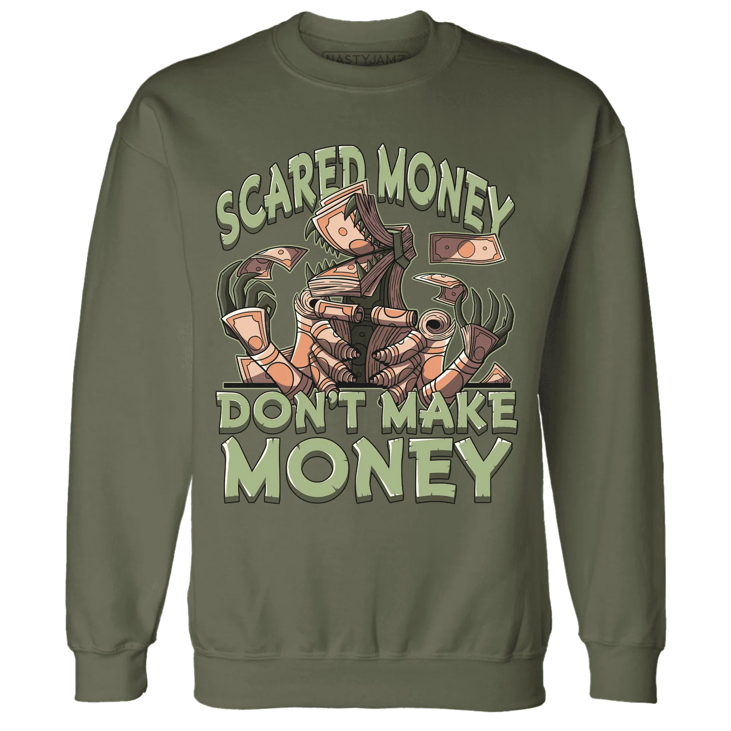 NastyJamz-VaporMax-Plus-Alligator-Sweatshirt-Match-Scared-Money