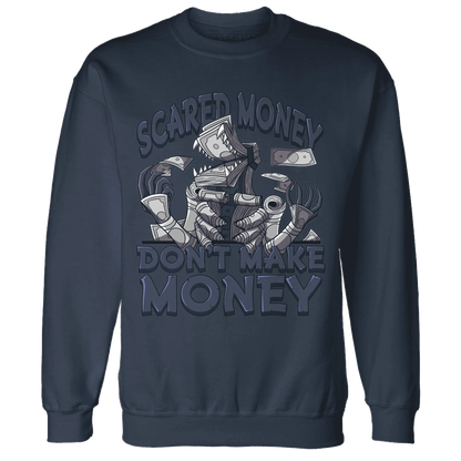 VaporMax-Plus-Midnight-Navy-White-Metallic-Silver-NastyJamz-Sweatshirt-Match-Scared-Money