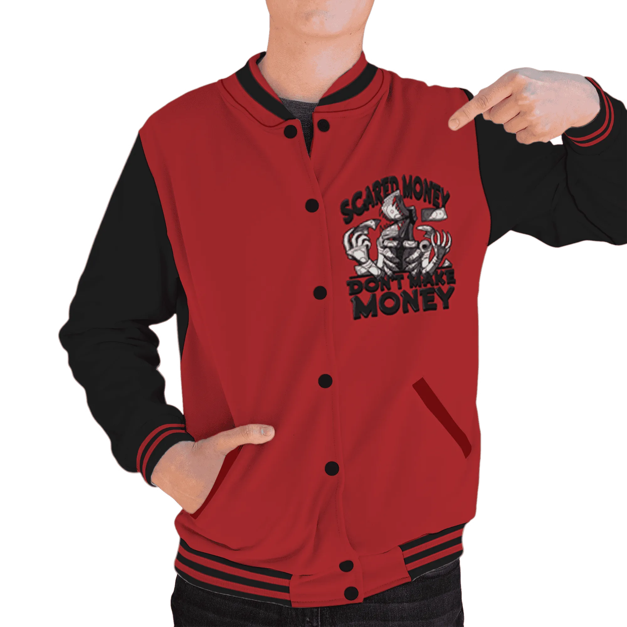 Black-Toe-Reimagined-Red-White-1s-NastyJamz-Varsity-Match-Scared-Money