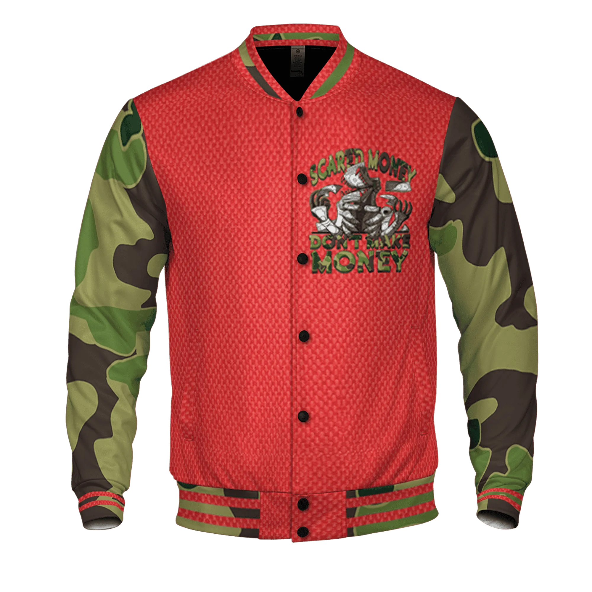 AM-90-Dark-Sage-Solar-Red-NastyJamz-Varsity-Match-Scared-Money