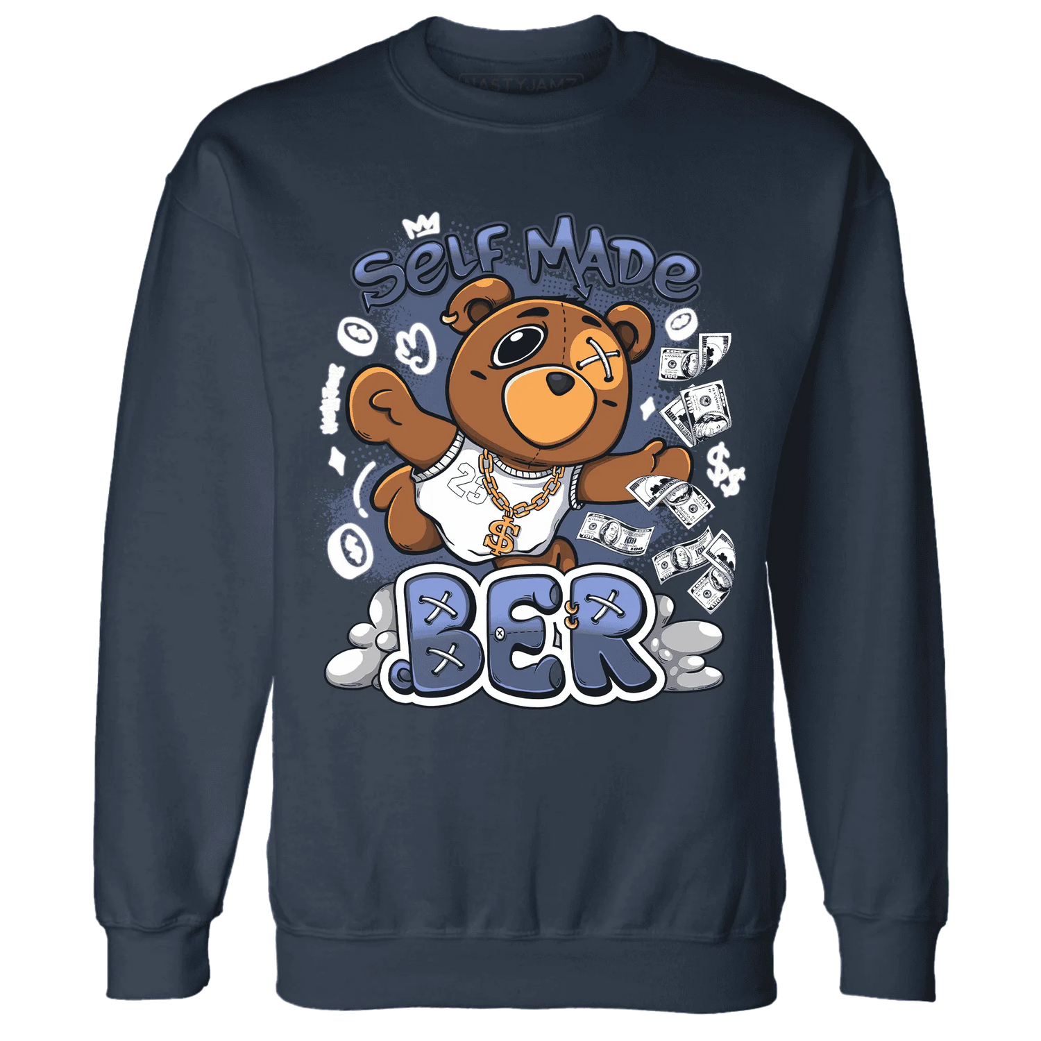 Low-Diffused-Blue-11s-Sweatshirt-Match-Self-Made-BER