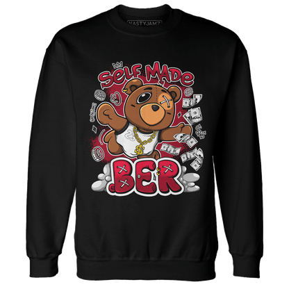 Retro Red Taxi 12s Sweatshirt Match Self Made BER - NastyJamz