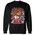 Retro Red Taxi 12s Sweatshirt Match Self Made BER - NastyJamz
