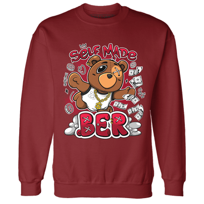 Retro Red Taxi 12s Sweatshirt Match Self Made BER - NastyJamz