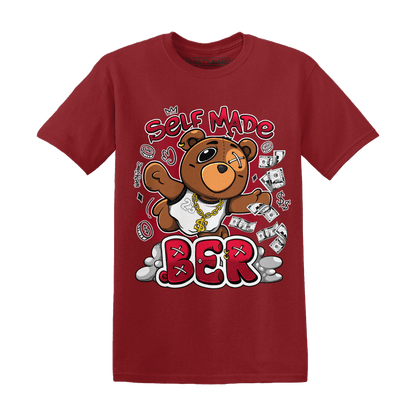 Retro Red Taxi 12s T Shirt Match Self Made BER - NastyJamz