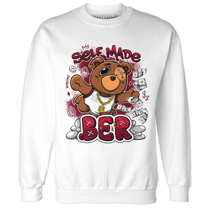 High White Team Red 1s Sweatshirt Match Self Made BER - NastyJamz